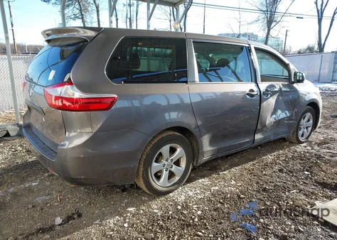 2015 Toyota Sienna L 7 Passenger from USA, damaged, VIN 5TDZK3DC9FS656369